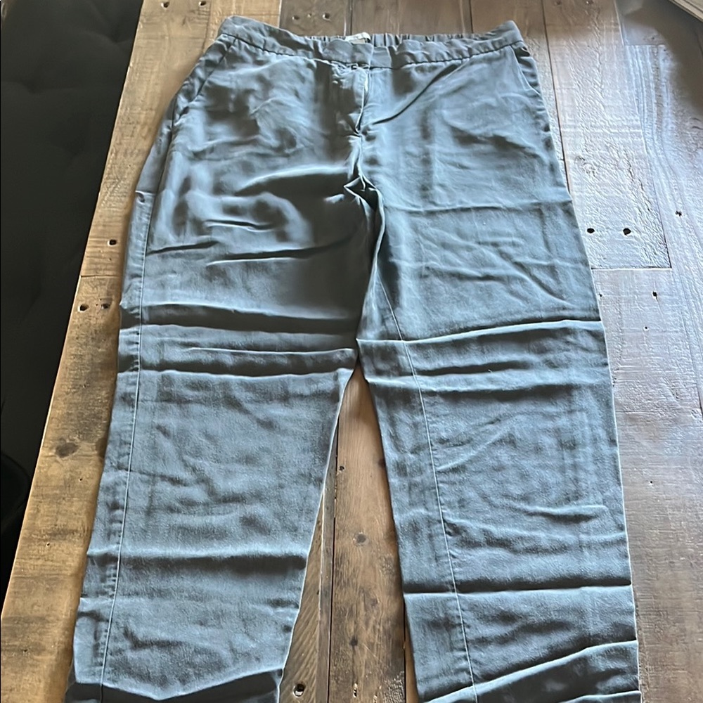 GAP Charcoal Elastic Waist Pants